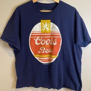 COORS banquet beer shirt